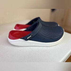 Crocs LITERIDE 360 Clogs Slip On Unisex Navy Pepper US Men's 9 Women's 11